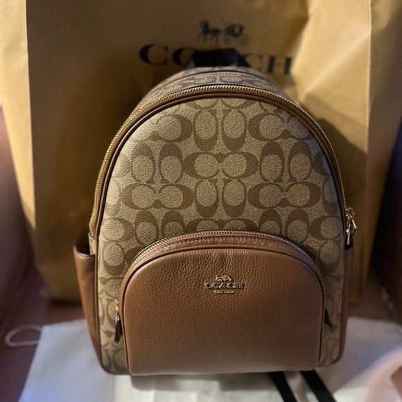 Court Backpack In Signature Canvas - Picture 8 of 8